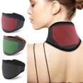 thumbnail image 3 of Cinturón de protección para el cuello con protección para el cuello, con fibra magnética, matriz de puntos térmicos, compresa caliente para el hogar, para hombros y cuello, 3 of 4