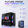 thumbnail image 5 of Gigatech Gaming Titan 5 Gaming PC Desktop - Ryzen 5 9600X, RTX 5060, 32GB DDR5, 512GB SSD, RGB, Windows 11, Wi-Fi, 5 of 6