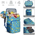 thumbnail image 3 of Tropical Banana Lover Cooler Backpack, Leakproof and Insulated Lunch Bag with Cute Yellow Fruit Design, 3 of 6