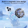 thumbnail image 3 of Cell Phone Cooler, Mobile Phone Cooling Fan with Intelligent Temperature Control, Cellphone Gaming Radiator for Playing Gaming, 3 of 7