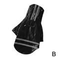 thumbnail image 1 of PU puppy raincoat waterproof T4O3, 1 of 9