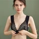 thumbnail image 2 of Sujetador con hebilla frontal sin aro de acero, ropa interior sexy de encaje fruncido, sujetador fino para lactancia materna para mujer, 2 of 6