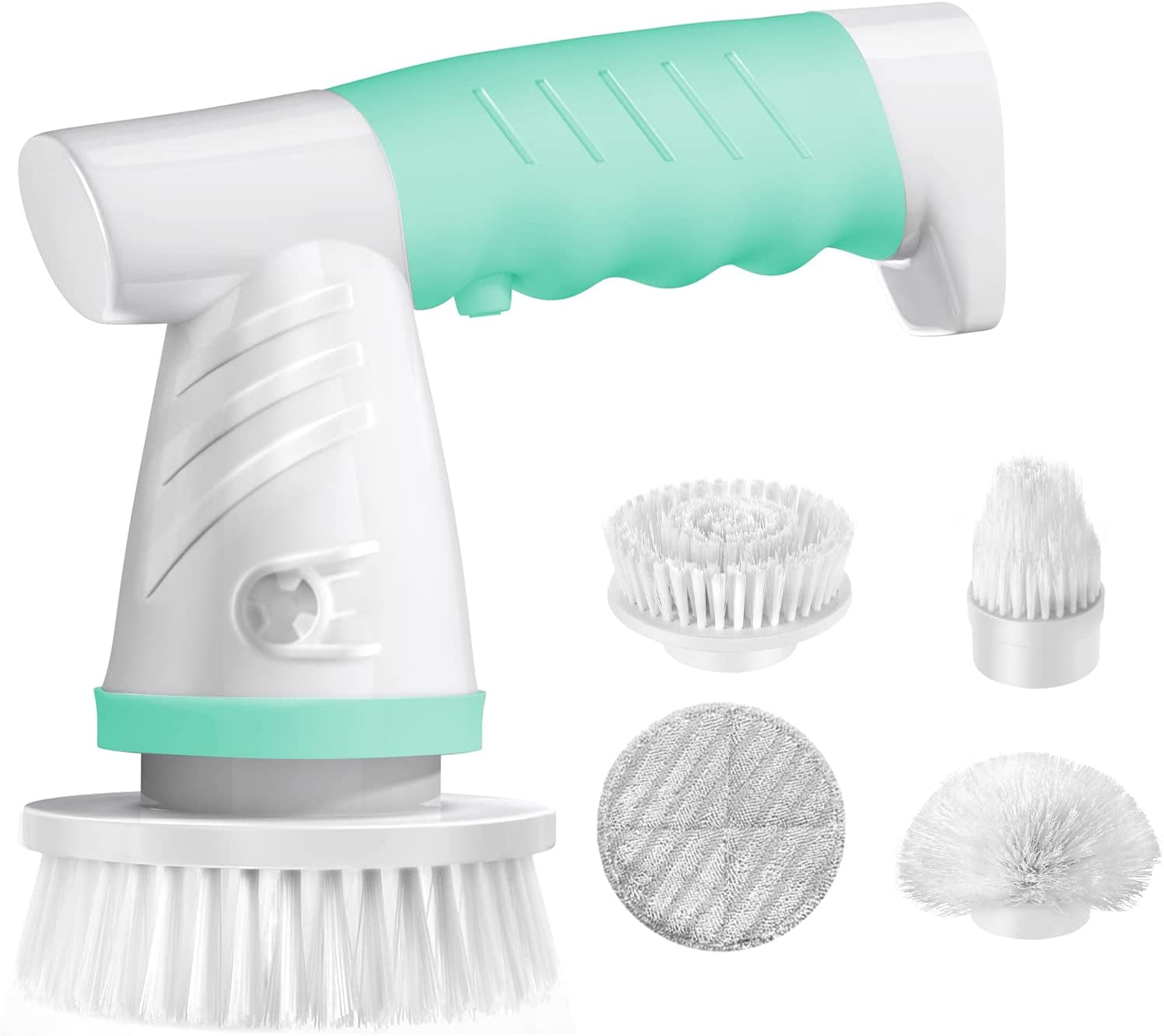 NOVA Electric Scrubber Brush 2.0, Handheld Cordless Rechargeable Bathroom  Spin Brush for Cleaning Tub/Tile/Floor/Sink/Window | Stronger Motor &  Longer
