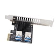 thumbnail image 3 of PCI E Expansion Card, Plug in Design PCIE Adapter Card  Data High Stability  for Desktop, 3 of 7