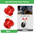 thumbnail image 3 of GolfCart Spring Bushing Kit, GolfCart Rear Leaf Spring Polyurethane Bushing and Sleeves, Replace Parts 70289G01 70291G02 00665 G9 for EZGO TXT Medalist 1994-Up, 3 of 7