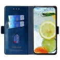thumbnail image 2 of For Xiaomi Redmi Note 14 4G (164.84mm) Case Contrast Color Wallet Leather Phone Cover - Dark Brown +, 2 of 5