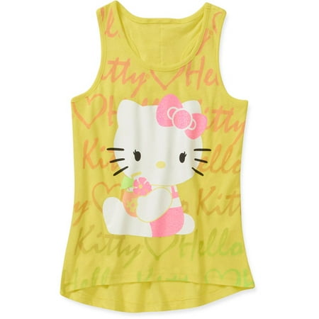 Hello Kitty Girls Ruffle Raceback Tank