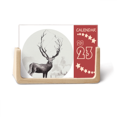 thumbnail image 1 of Reindeer mas Artistic Effect Watercolor Desk Calendar Desktop Decoration 2023, 1 of 3