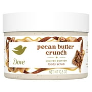 Dove Body Scrub Pecan Pie for Deep Nourishment Holiday Treats Limited Edition, 10.5 oz