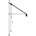 thumbnail image 3 of vidaXL Manual Retractable Awning 39.4" Orange and Brown, 3 of 8