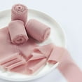 thumbnail image 2 of BalsaCircle 2 Dusty Rose 1.5" x 6 yards Chiffon Ribbon Rolls Wedding Party Favors DIY Crafts Gifts Decorations, 2 of 8