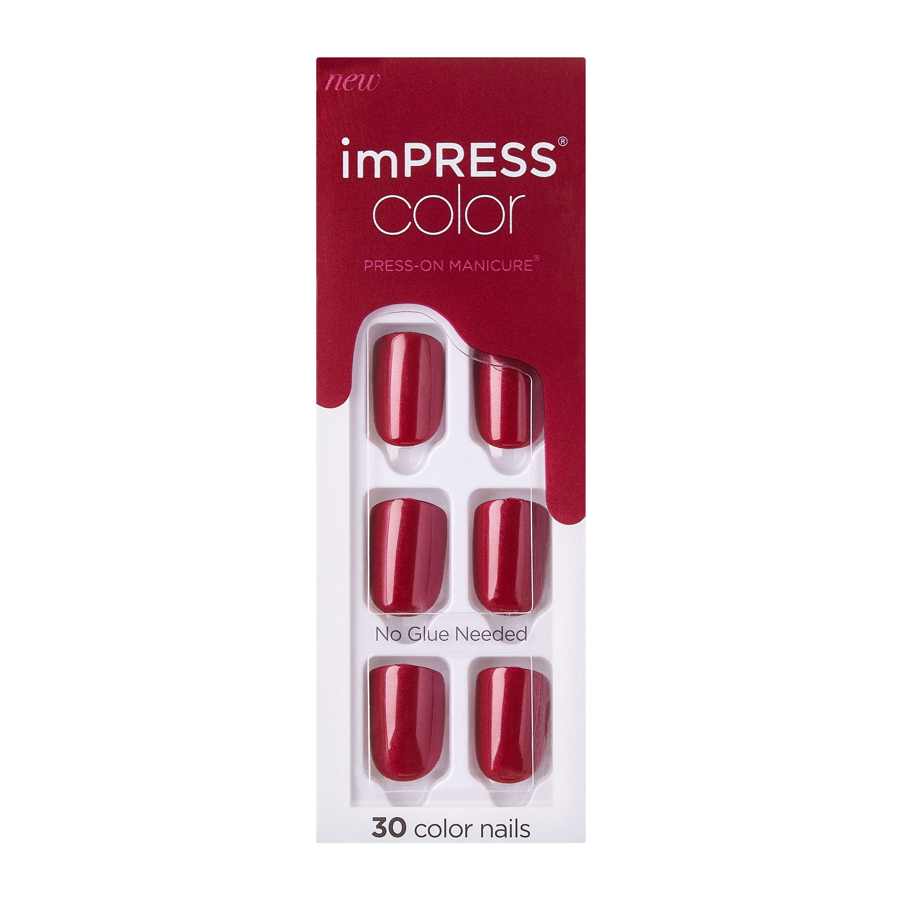 imPRESS Presson Manicure Color Nails Red Velvet