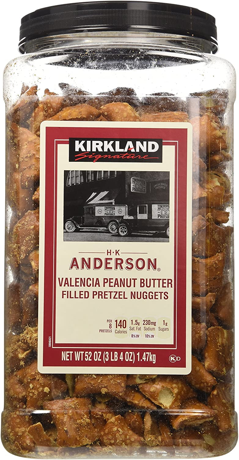Hk Anderson Peanut Butter Filled Pretzels 3 Lb (Pack Of 2)