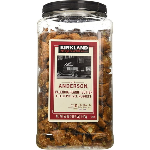 Hk Anderson Peanut Butter Filled Pretzels 3 Lb (Pack Of 2)