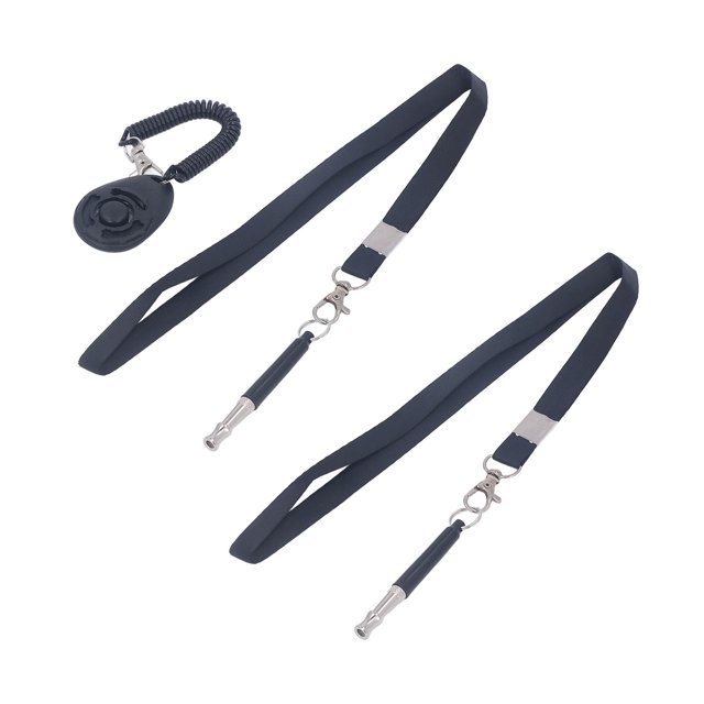Sifflet de Rappel pour Chien, 2 Pcs Sifflet Portable Durable pour Chien Réglable pour Extérieur