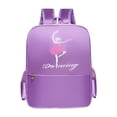thumbnail image 1 of Mochila de ballet de poliéster, bonita bolsa de ballet para fitness, viajes, natación, regalo baile violeta, 1 of 9