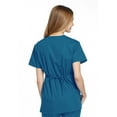 thumbnail image 4 of Cherokee Workwear Women's Scrubs Top Mock Wrap Tunic 4801, 4 of 5