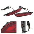 thumbnail image 1 of Aramox 2PCS Car Rear Bumper Reflector Light LED Brake Tail Fog Lamp Compatible With 3 Axela / 6 Atenza 2019-2020, 1 of 8