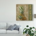 thumbnail image 3 of Trademark Fine Art 'Pineapple Welcome II' Canvas Art by Jade Reynolds, 3 of 4