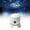 Snowflakes, variant on Dynamic Rotating LED Projector Light, 360° Ocean Wave Night Projection Lamp with Multi-Angle Base for Bedroom Meditation Home Theater