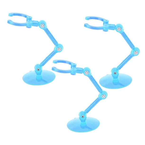 Soporte De Figura De Acción De 10 Uds., Soporte De Modelo De Muñeca De Plástico, Base De Soporte De Exposición De Figura De Acción