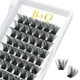 thumbnail image 3 of Lash Clusters B02 D Curl 0.630 in Extensiones de pestañas DIY 72 grupos de pestañas B&Q LASH Mega Volumen Pestañas individuales Extensiones de grupos de pestañas Wispy Individual Lashes Cluster DIY en, 3 of 4