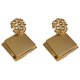 thumbnail image 1 of Pendientes de lentejuelas cuadrados geométricos exagerados con agujas de plata 925, pendientes de moda de alta gama con sentido metálico para mujer, 1 of 4
