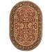 thumbnail image 2 of Traditional Rug - Persian Legend New Zealand Wool -Rust/Black-Color:Rust/Black,Design:Traditional,Shape:Oval,Size:8'L x 5' W, 2 of 5
