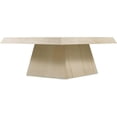 thumbnail image 2 of Premium Unique Hexagonal Modern Minimalist Natural Wood - Table, 2 of 4