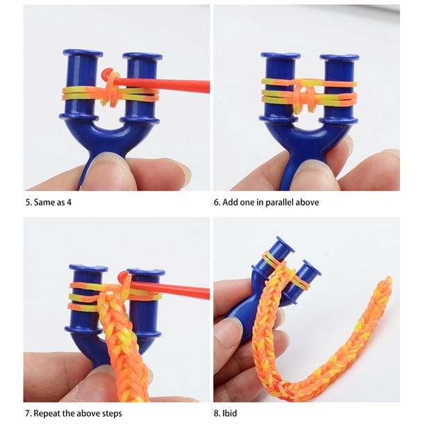 15000 Piezas Kit De Bandas De Telar Para Niños – Pulseras Elásticas, Ganchos, Colgantes Y Caja De Almacenaje – Manualidades DIY (Regalo Ideal 5-12 Años)