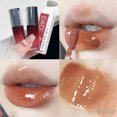 thumbnail image 2 of Espejo de jugo, brillo de labios acuoso, resistente al agua, lápiz labial líquido duradero, tinte de labios de alto brillo, maquillaje de belleza, cosméticos para mujeres, 2 of 4