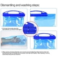 thumbnail image 5 of WEISIPU 1.5-3L Water Bladder Backpack Hydration System Pack Bag Camping Hiking, 5 of 13