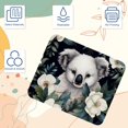 thumbnail image 3 of Koala Gaming Mouse Pad, Mouse Mat, Mouse Pad - Square, 8.3x9.8 Inch, Printed, Non-Slip Rubber Bottom - Suitable for Office and Gaming, 3 of 6