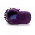 thumbnail image 6 of URMAGIC Baby Girls Moccasins Sneakers Soft Sole Tassels Prewalker Anti-Slip Shoes 0-18 Months, 6 of 11