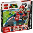 thumbnail image 3 of LEGO Super Mario: Mario Kart – Interactive LEGO Mario & Standard Kart Building Toy - Pretend Play Racing Playset for Boys & Girls, Ages 7+ - Kids Birthday Gift Idea - 72043, 3 of 8