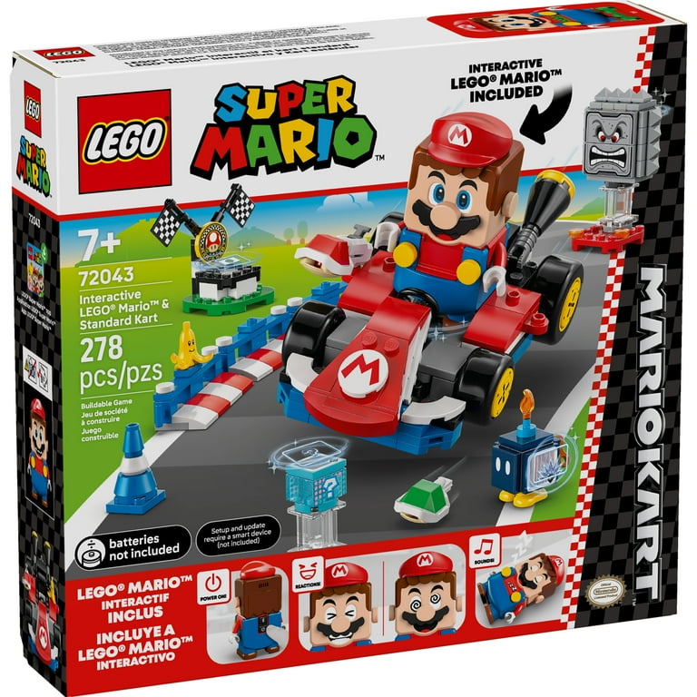 LEGO Super Mario: Mario Kart – Interactive Mario & Standard Kart