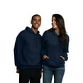 thumbnail image 4 of Fruit of the Loom Men's EverSoft Fleece Hoodie, Cozy Pullover Sweatshirt, Sizes S-3XL, 4 of 13