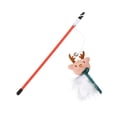 thumbnail image 2 of Agiferg Pet Cat Interaction Funny Feather Cat Rods Stick Decompression Christmas Toy, 2 of 2
