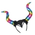 thumbnail image 1 of Bandeau de Cheveux Halloween Costume de Jeu de Rôle Amusant pour Femmes Bandeau Coloré Devil, 1 of 7