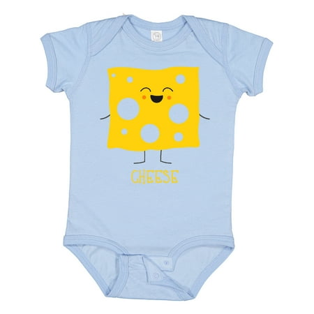 

Inktastic Cute Kawaii Cheese Gift Baby Boy or Baby Girl Bodysuit