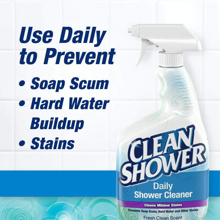 Make Your Own Daily Shower Cleaner - Spray and No Scrubbing!