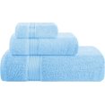 thumbnail image 1 of Juego de Toallas de Lujo de 3 Piezas de Lino Suave Innotech, 1 Toalla de Baño, 1 Toalla de Manos y 1 Toalla de Cara, Toallas 100 % Algodón para Baño, 1 of 6