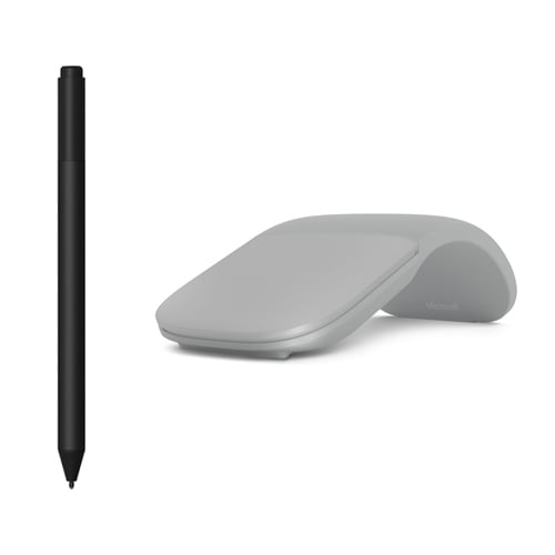 Microsoft Surface Arc Touch Mouse Platinum + Surface Pen Charcoal