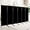 Black, variant on 3 Panel Room Divider, 6 Ft Tall Folding Privacy Screen Freestanding Room Partition Wall Dividers, 102''W x 20''D x 71''H, Grey