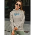 thumbnail image 2 of Brooklyn Campus Style Hoodie Women -Image by Shutterstock, Female XX-Large, 2 of 4