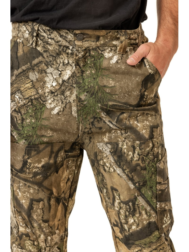 Realtree Men's Camo Farmhand Pants, Water-Resistant