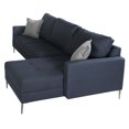 thumbnail image 3 of Love Chaise Derecho Oviedo Azul, 3 of 8