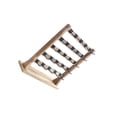 thumbnail image 4 of Maoww Wooden Earrings Display Stand Multi Tiers Multipurpose Rack Earrings Storage Wood Color 5 Tier, 4 of 6