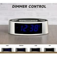 thumbnail image 3 of Réveil Numérique 2-en-1 avec Machine à Bruit Blanc, 20 Sons Relaxants, Double Alarme et Répétition, Écran LED à Intensité Réglable, 5 Options de Minuterie, Alimenté par USB-C - Idéal pour la Chambre, la Chambre de Bébé et les Voyages, 3 of 7