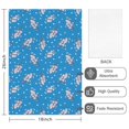thumbnail image 2 of 2 Pcs Pioneer Flower Floral Print Pattern Kitchen Towels, Funny Microfiber Dish Towel Set, 18" X 26" Tea Towels, 2 of 6